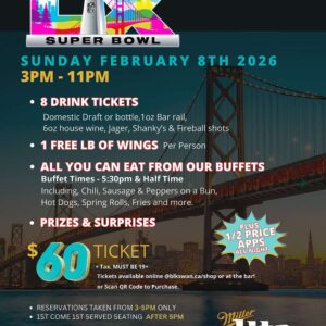 SUPER BOWL - BURLINGTON NORTH - 4040 Palladium Way.